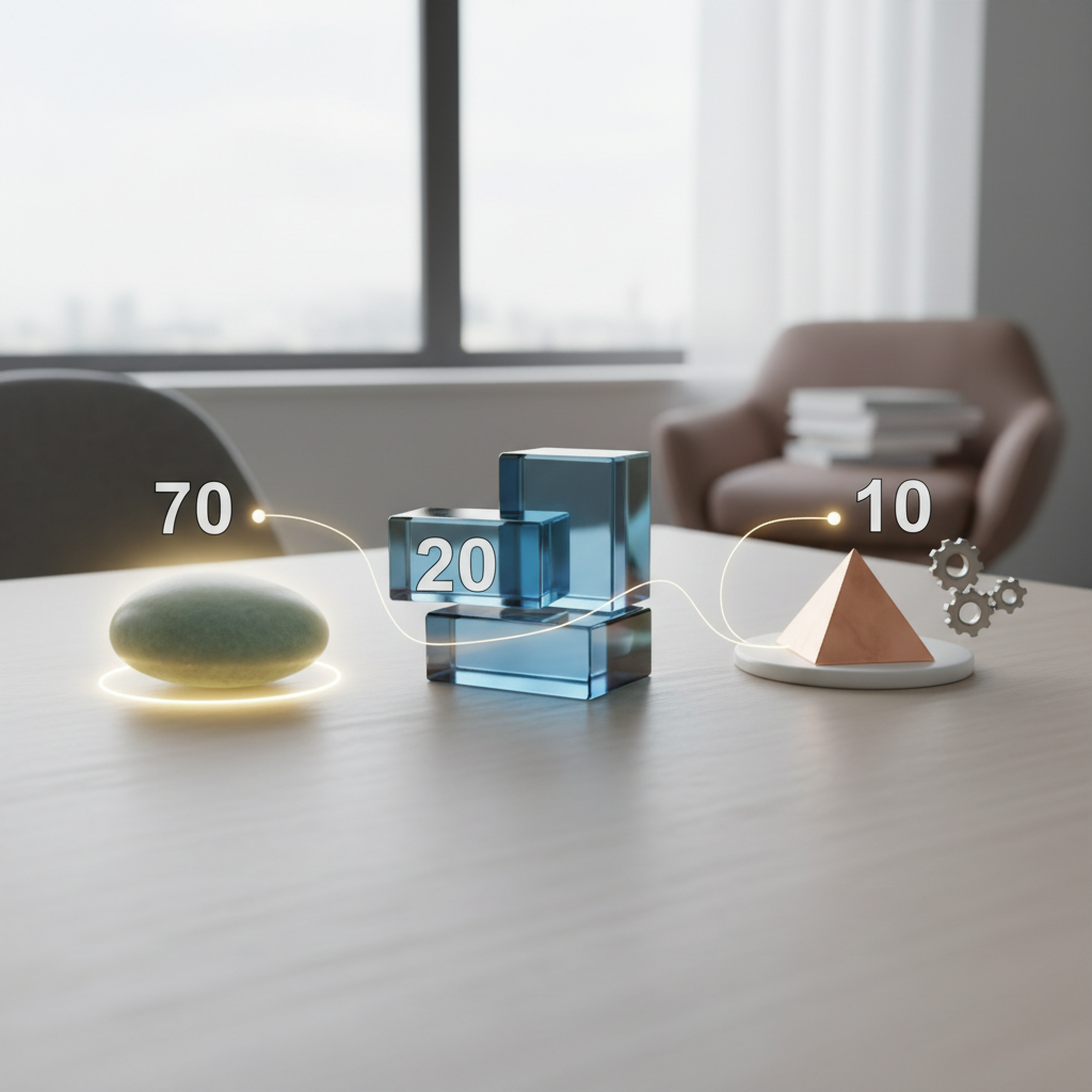 How the 70-20-10 Attention Allocation Method Prevents Mental Fatigue While Managing Multiple Life Priorities