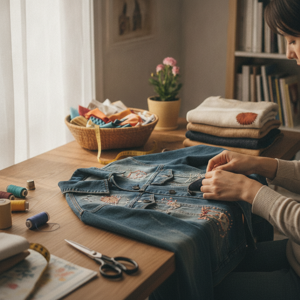 How Learning to Repair Clothing Instead of Replacing It Saves Money, Reduces Waste, and Builds a Surprisingly Satisfying Skill