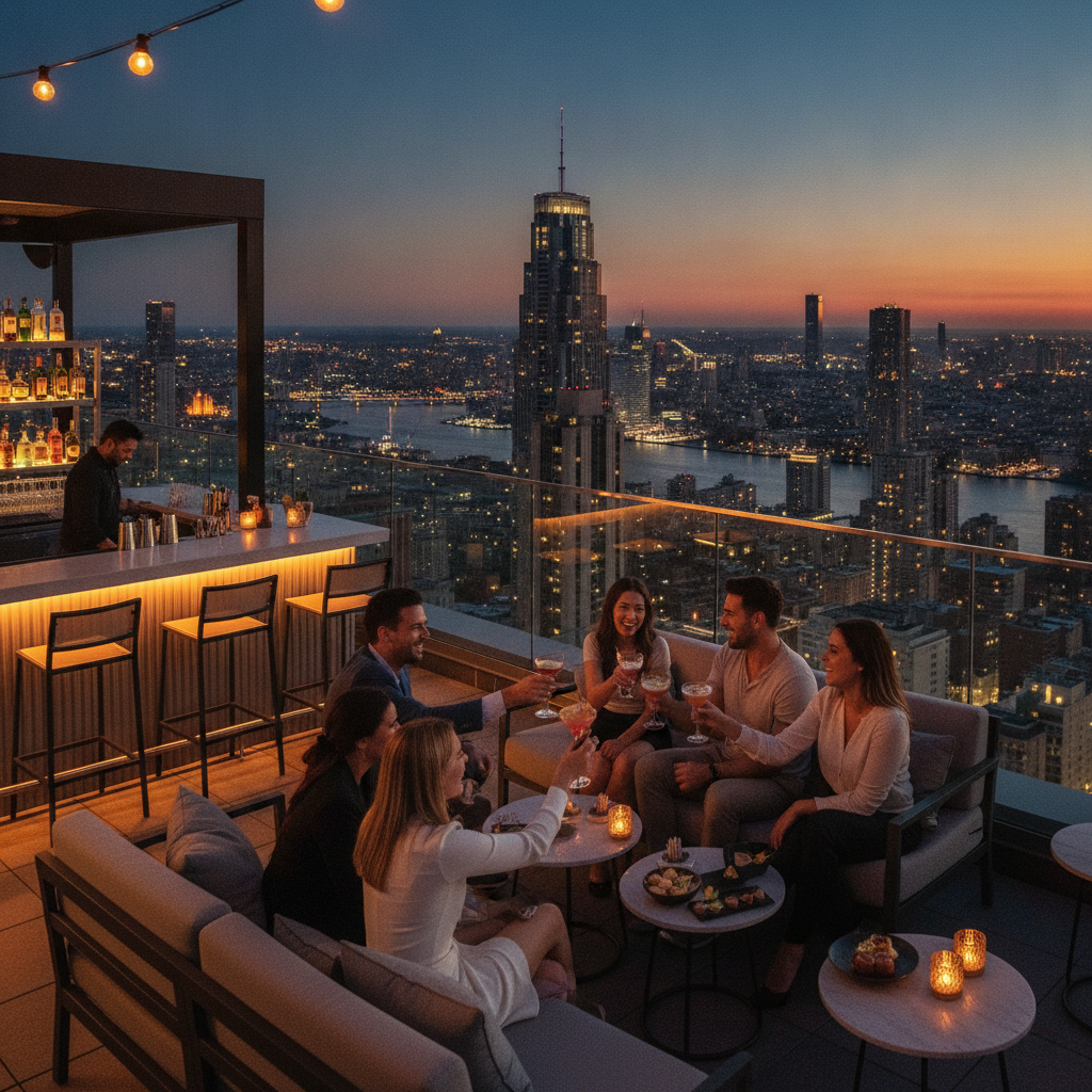 Why Booking a Hotel With a Rooftop or Common Lounge Changes How Much You Spend on Entertainment During a City Trip