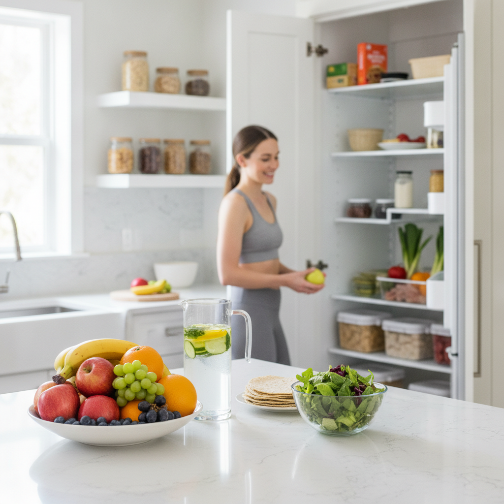 Why Rearranging Your Kitchen Layout Around Healthy Food Visibility Changes What You Eat Without Changing What You Buy