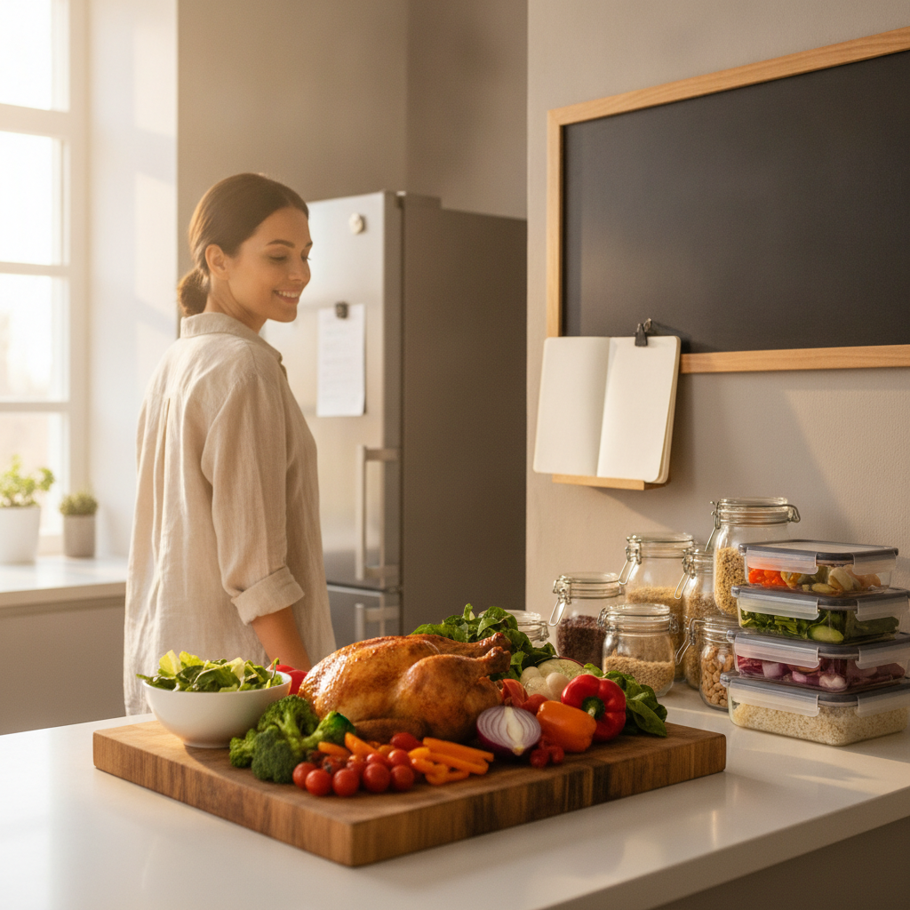How Replacing Reactive Grocery Shopping With a Weekly Ingredient Anchor System Reduces Food Waste and Decision Fatigue