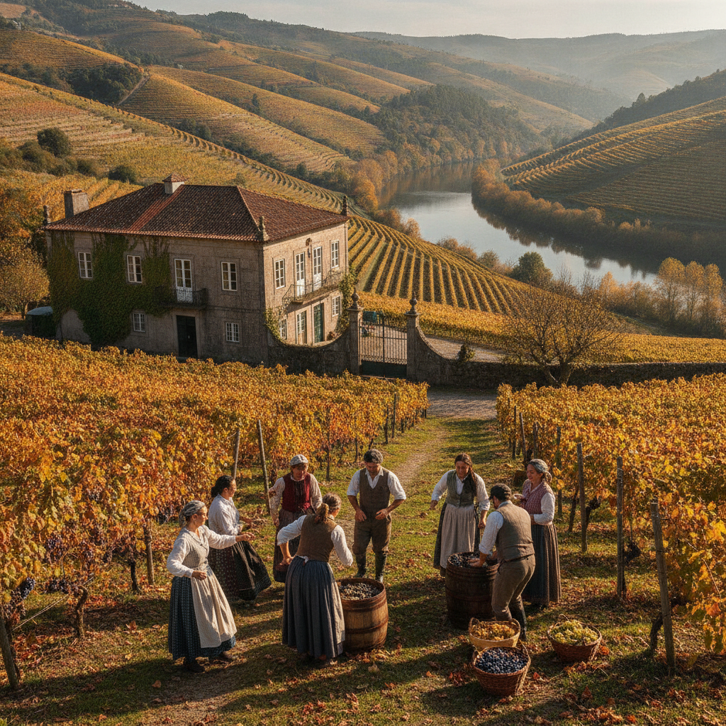Northern Portugal's Minho River Valley in Early October Offers Wine Harvest Festivals and Near-Empty Manor House Guesthouses