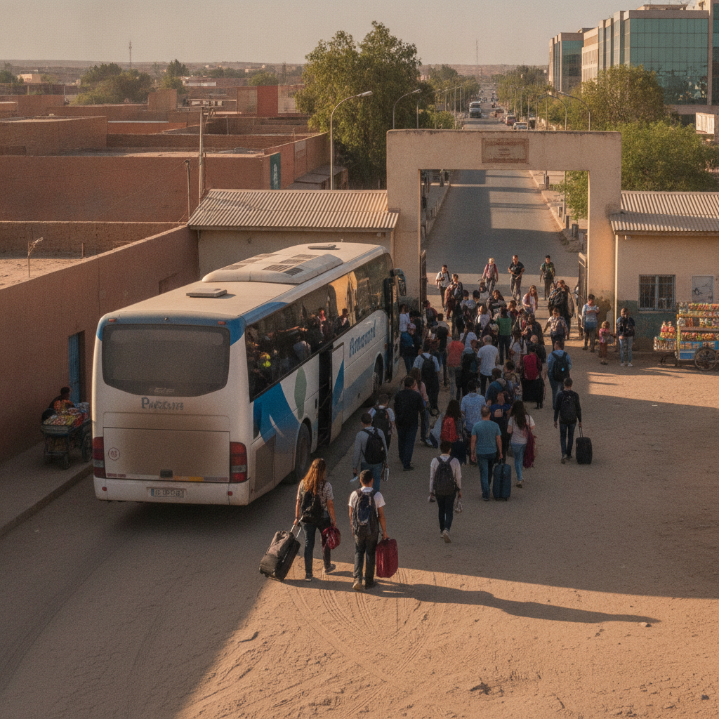 Why Crossing a Border by Bus Instead of Flying Between Neighboring Countries Reframes What Budget Travel Actually Means