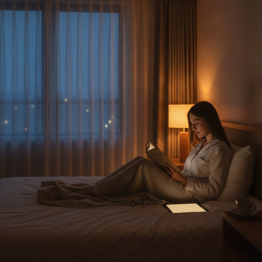 How Spending the Final Thirty Minutes Before Bed in Dim Amber Light Shifts Your Body Into a Faster Sleep-Ready State