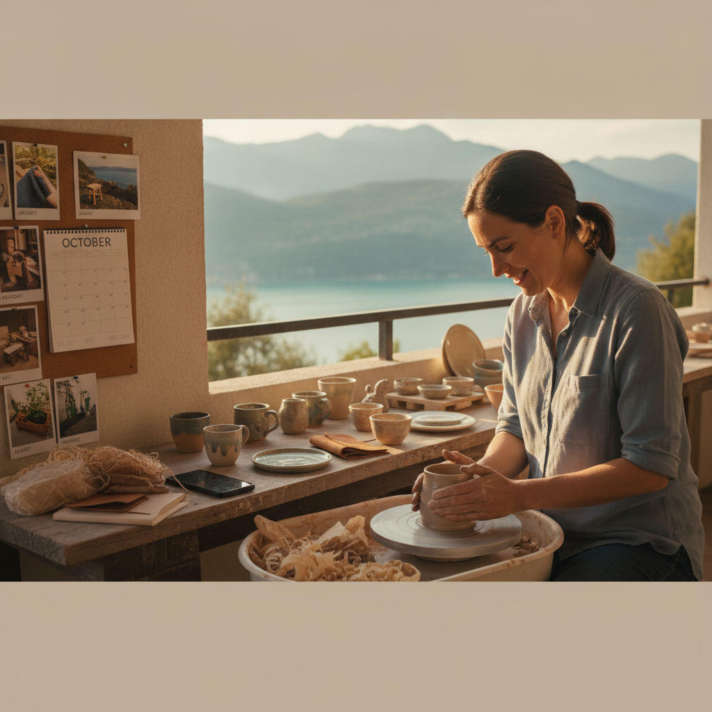 How Choosing One Physical Hobby That Produces a Tangible Object Each Month Rebuilds a Sense of Capability That Screen-Based Life Quietly Erodes