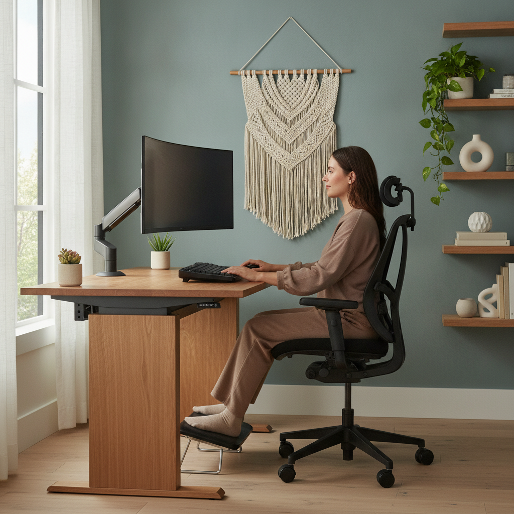 How Renegotiating the Physical Layout of Your Home Office Around Posture First and Aesthetics Second Reduces the Low-Level Fatigue That Accumulates Across Long Work Sessions