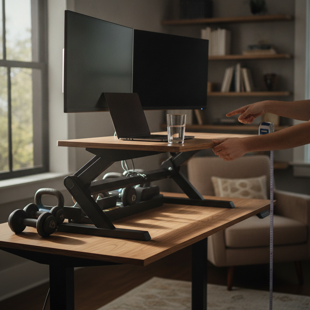 How to Evaluate Standing Desk Converters by Stability at Height Rather Than Listed Weight Capacity