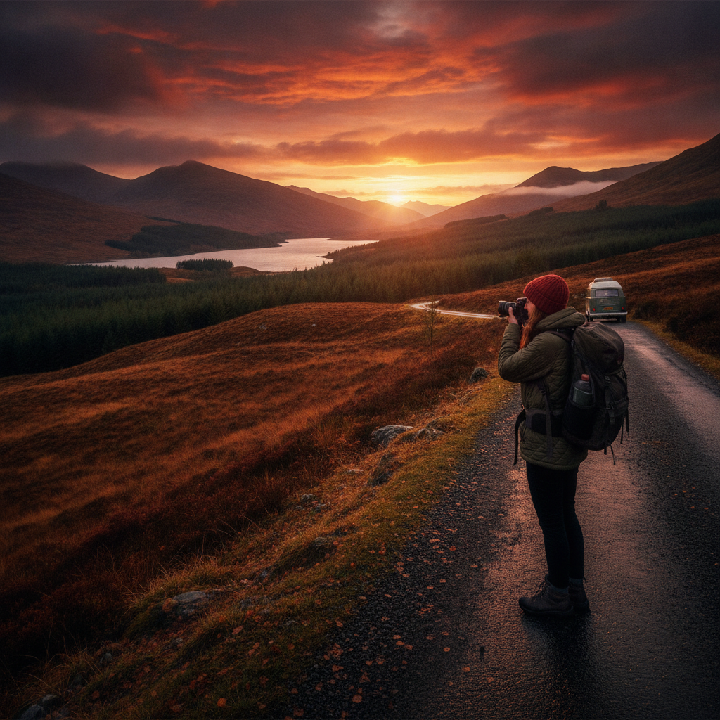 What It Actually Feels Like to Travel Solo Through the Scottish Highlands in Late Autumn