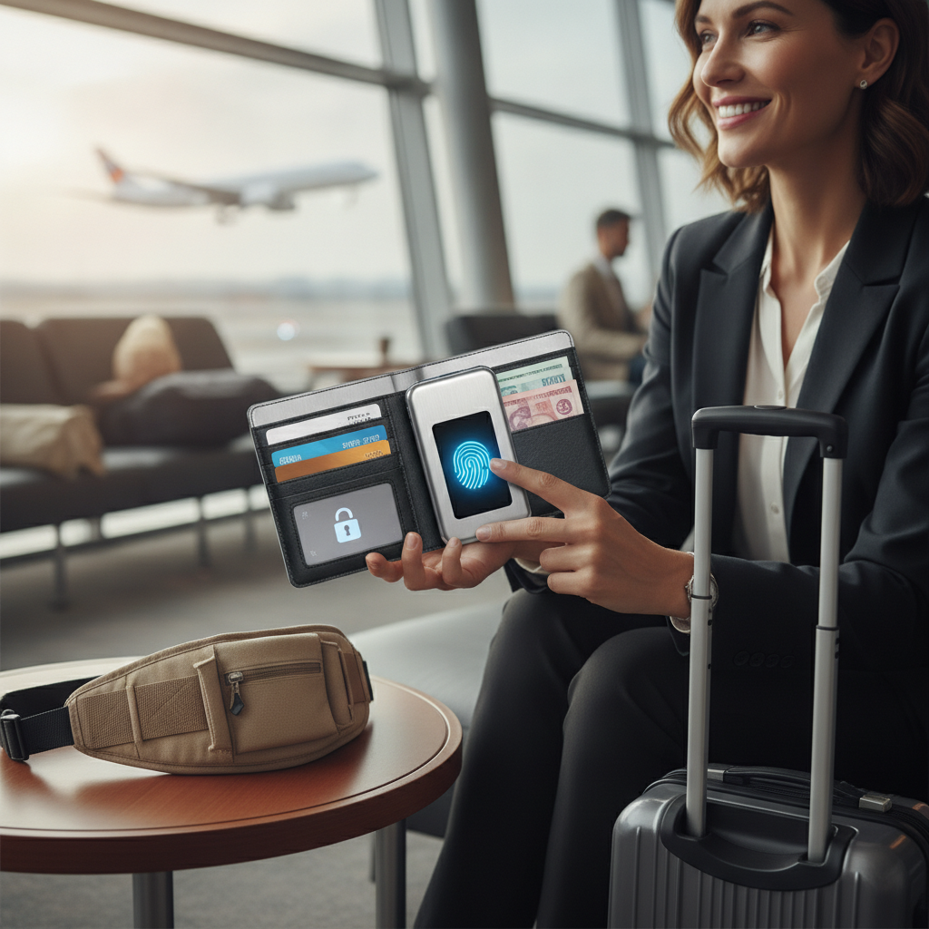 How Biometric Smart Wallets with Fingerprint Locks Are Replacing Travel Money Belts for Security-Conscious Frequent Flyers