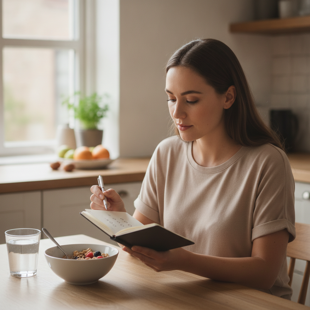 How Tracking Hunger on a Simple Five-Point Scale Before Each Meal Gradually Breaks the Habit of Eating From Boredom or Routine
