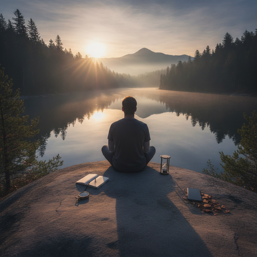 How Designing a Deliberate Monthly Solitude Practice Restores the Self-Awareness That Constant Connectivity Quietly Erodes