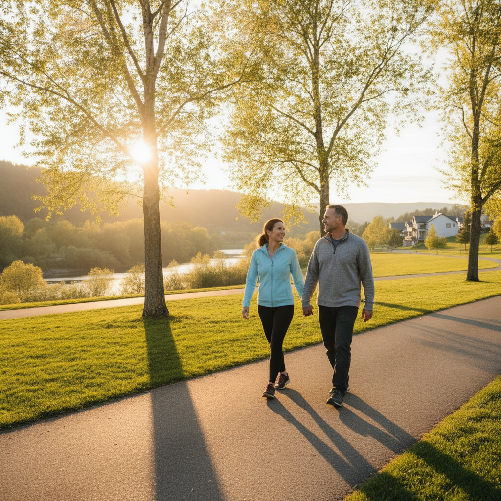 What Adding a Short Evening Walk After Dinner Actually Does to Blood Sugar and Digestion According to Current Research