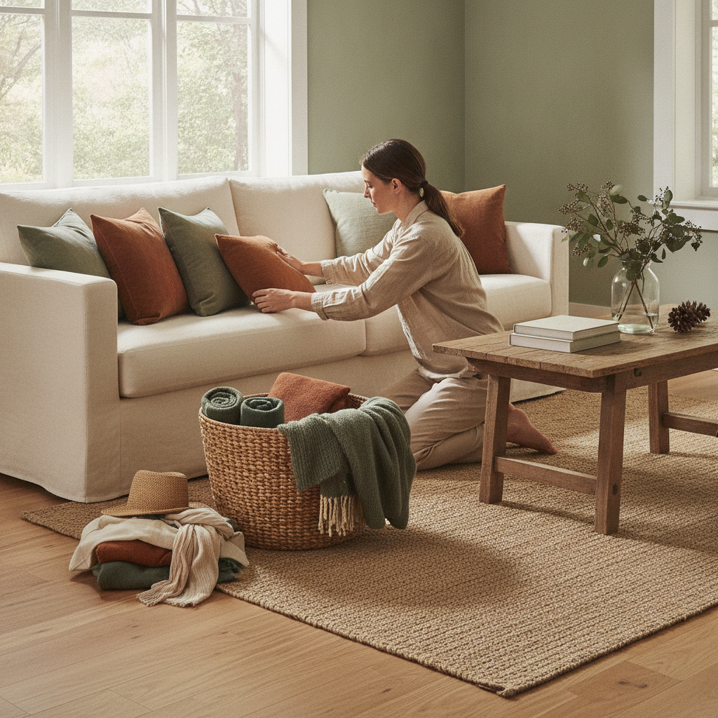 How Creating a Dedicated Seasonal Refresh Day Each Quarter Resets Home Atmosphere Without Triggering a Spending Spiral