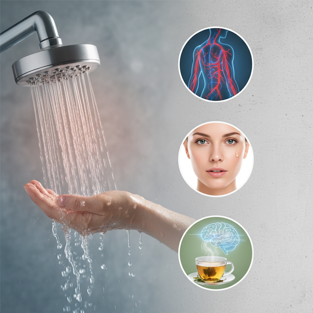 How Water Temperature During Showers Affects Circulation, Skin Health, and Mental Alertness