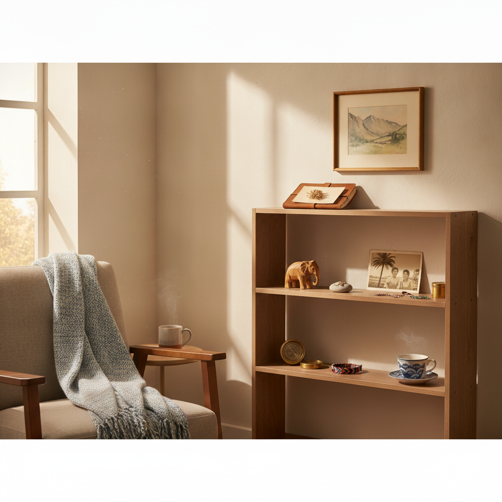 How Keeping a Single Dedicated Shelf for Objects That Carry Personal Meaning Changes the Way a Room Feels to Live In Daily