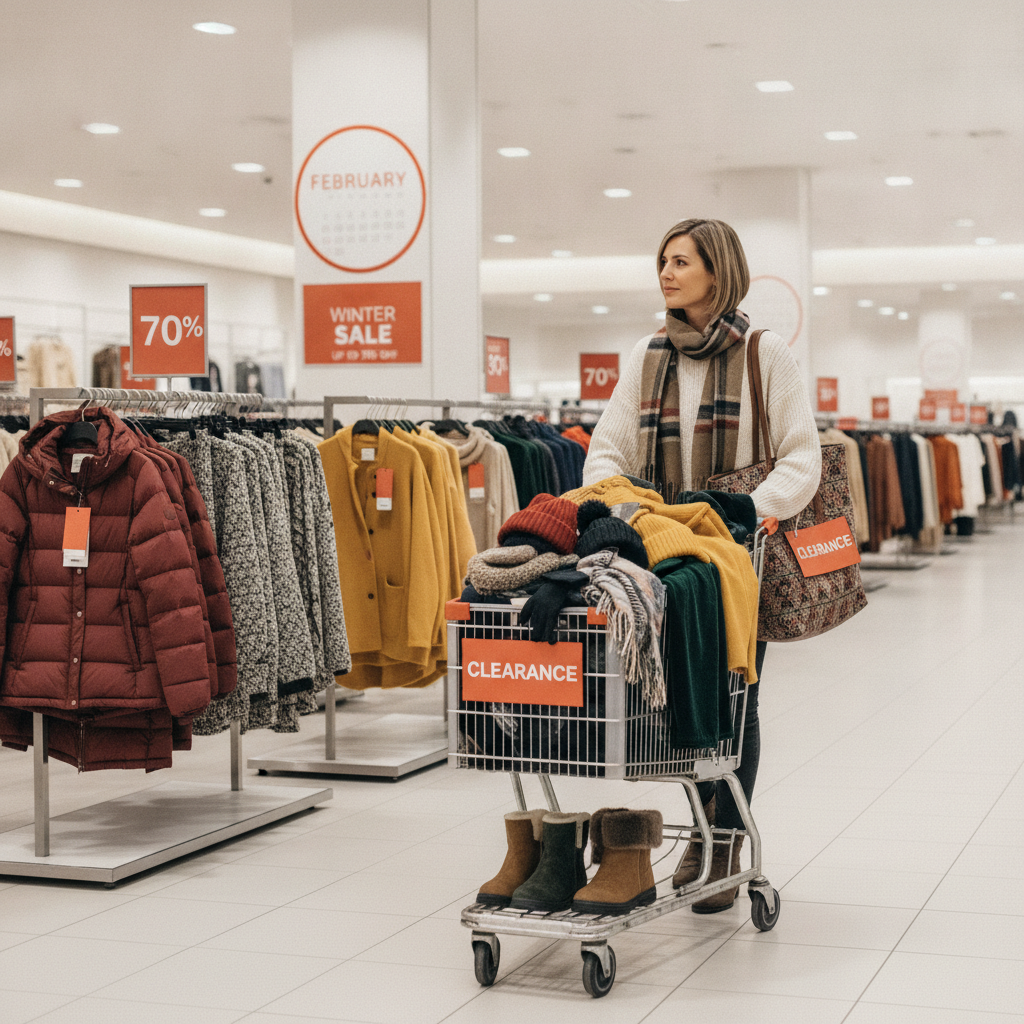 Why Buying Autumn and Winter Clothing in February Rather Than September Consistently Delivers Better Selection at Clearance Prices