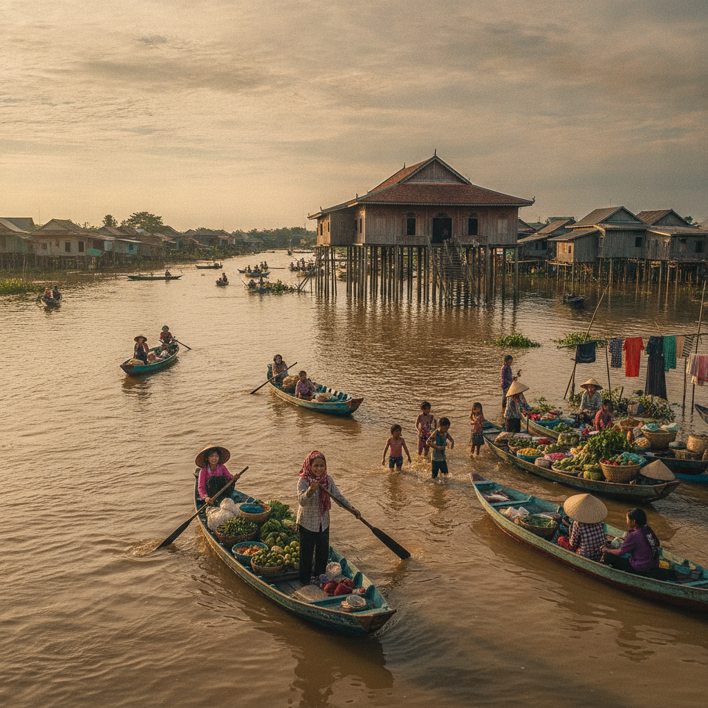 What the Annual Flooding Season in the Mekong Delta Reveals About How Local Communities Shape Their Identity Around Water