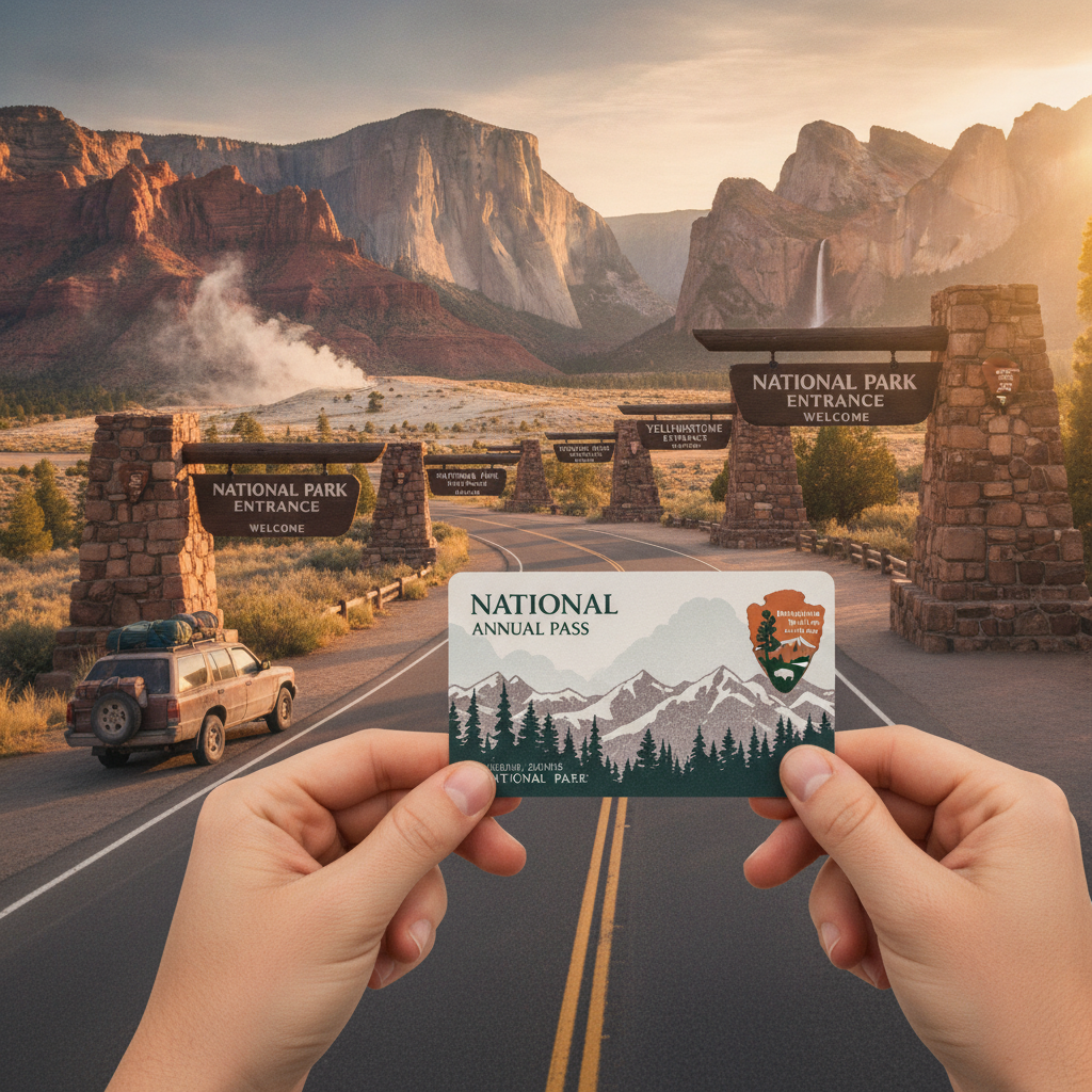 How to Use National Park Annual Passes Strategically to Cut Entry Costs Across a Multi-Park Road Trip