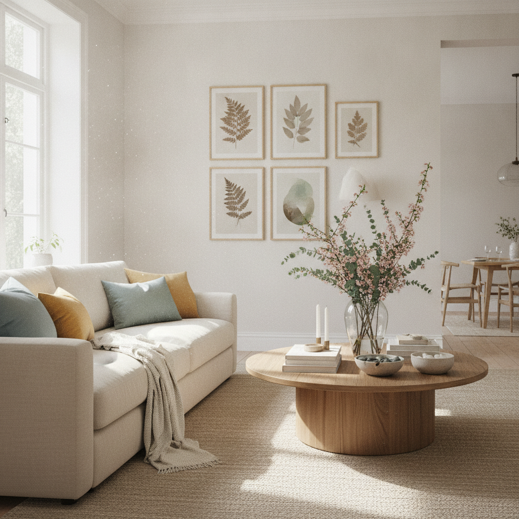 How Designing a Simple Seasonal Home Refresh Around Three Focal Areas Changes How a Space Feels Without Requiring a Renovation Budget
