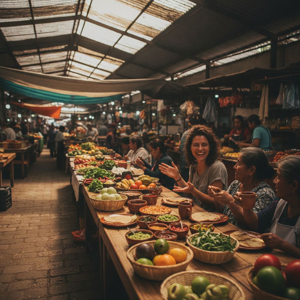 Why Eating Every Meal at Covered Municipal Markets for an Entire Trip Changes How Deeply You Understand a Place