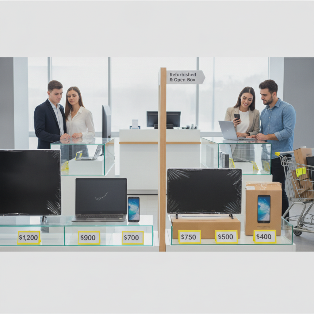 Why Evaluating Open-Box and Certified Refurbished Electronics Against Full Retail Pricing Reveals a Value Gap Most Buyers Ignore at Checkout