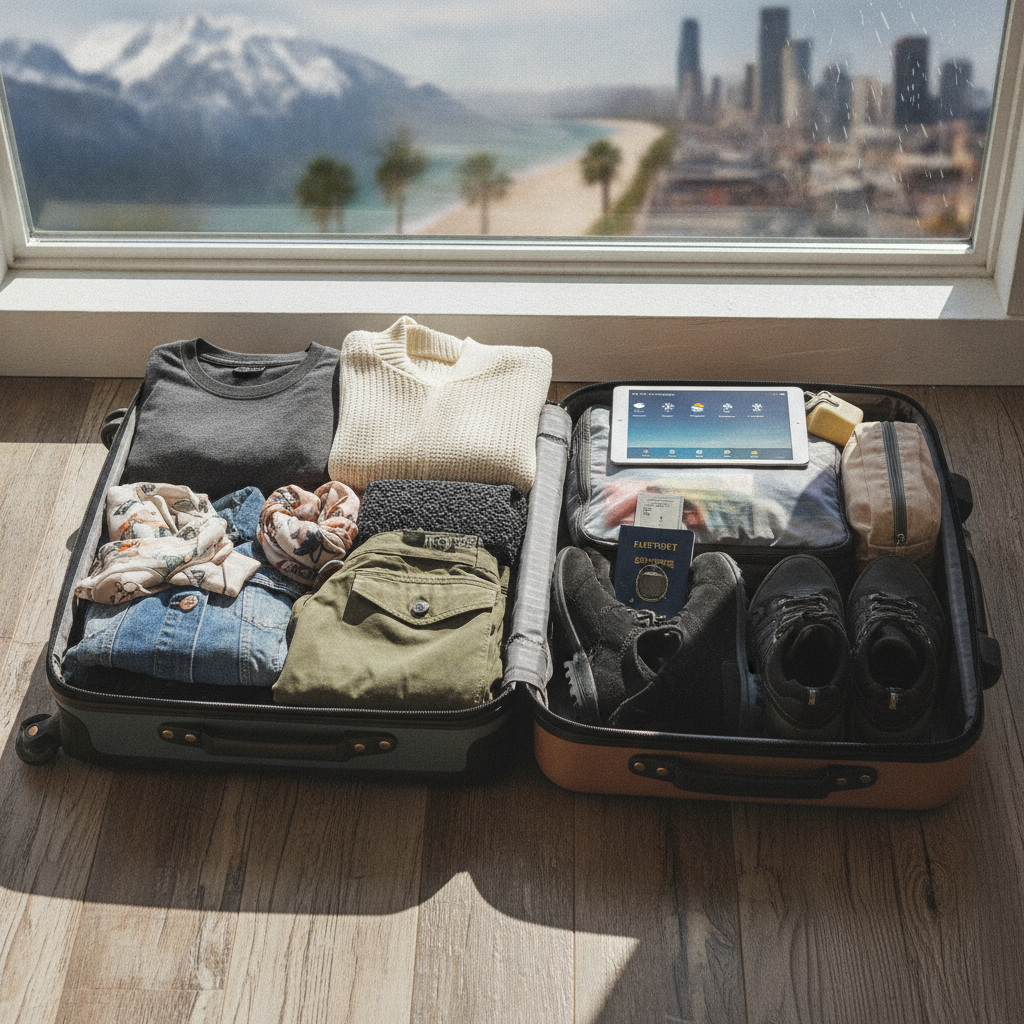 How Packing a Single Interchangeable Outfit System Instead of Occasion-Based Clothing Transforms the Logistics of a Multi-Climate Trip