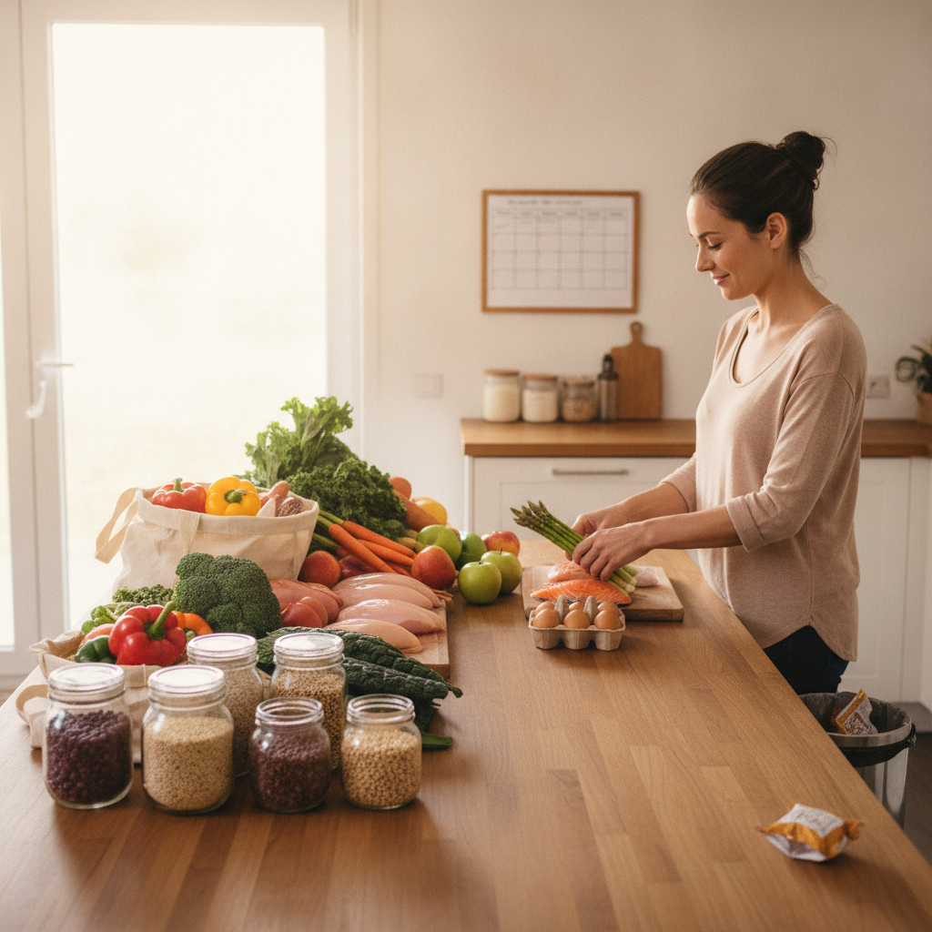 How Structuring Your Grocery Shopping Around a Fixed Weekly Template Reduces Nutritional Gaps and Impulse Purchases