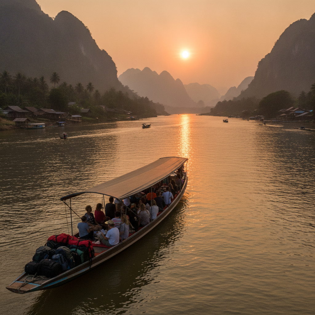 Why Choosing a Slow Boat Journey Down the Mekong River Between Huay Xai and Luang Prabang Redefines What Arrival Actually Means