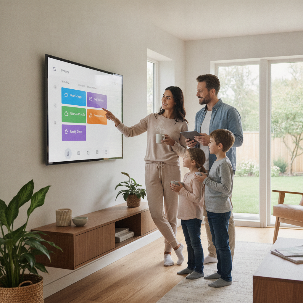 How Shared Smart Home Dashboards Are Helping Families Coordinate Schedules and Reduce Household Friction Without Extra Apps