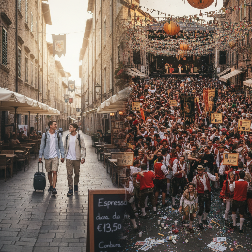 How Traveling in the Week Before a Major Local Festival Compares to Attending It in Cost and Experience