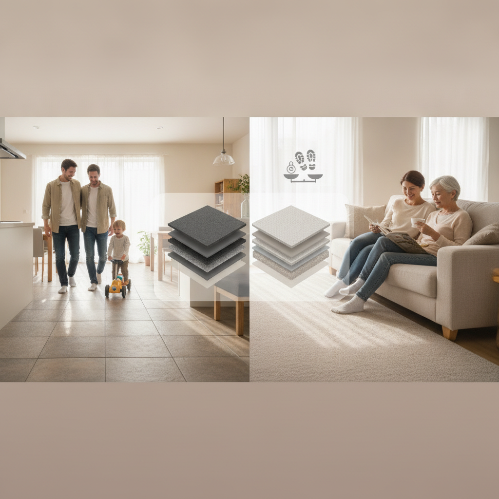 How Comparing Flooring Material Specifications Against Your Actual Household Traffic Patterns Prevents Overpaying for Durability Ratings Your Home Will Never Stress-Test
