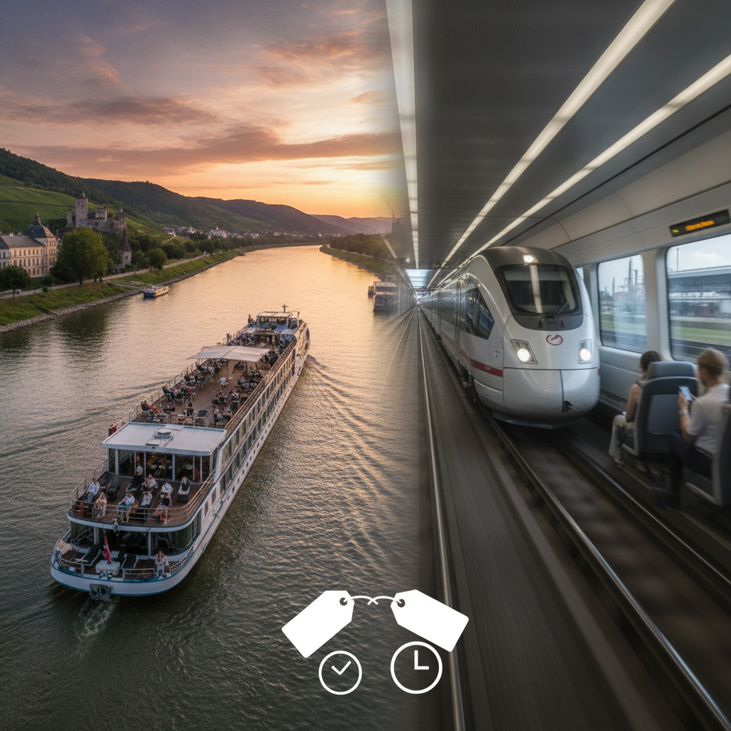 How Traveling the Danube River by Slow Boat Between Vienna and Budapest Compares to Train in Cost, Scenery, and Arrival Experience