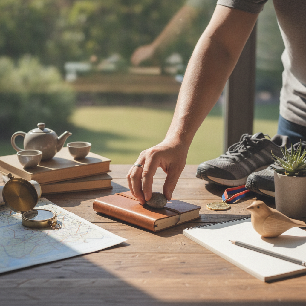 How Choosing One Physical Object to Represent Each Personal Goal Keeps Abstract Ambitions Grounded in Daily Life