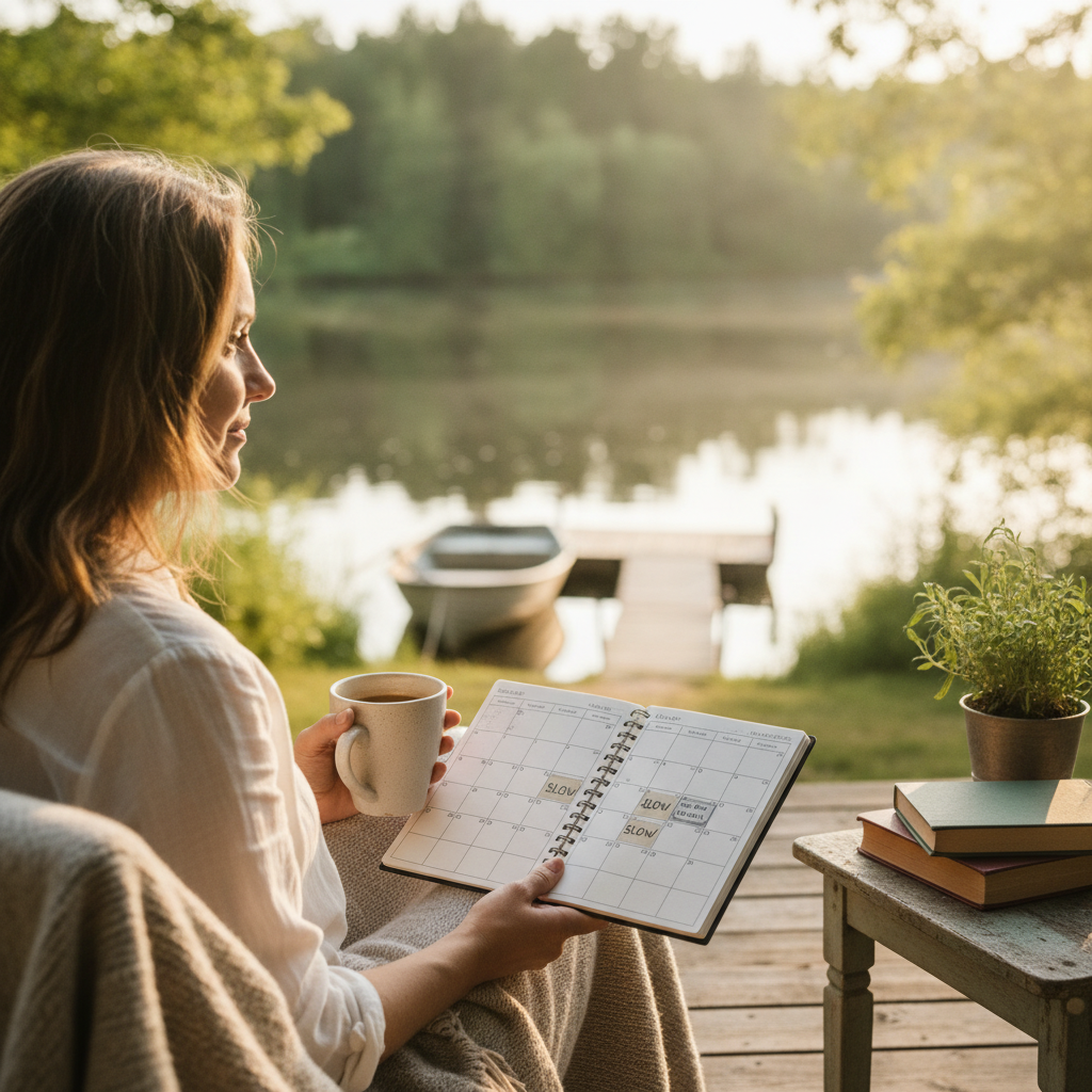 How Structuring Your Annual Calendar Around Four Deliberate Slow Weeks Instead of Reactive Vacation Days Prevents the Burnout That Standard PTO Never Actually Resolves