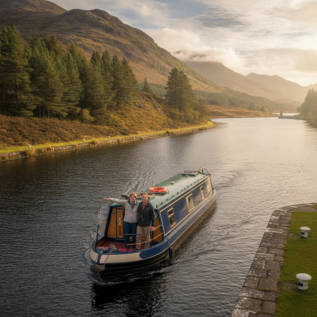 How Booking a Narrow Boat Week on Scotland's Caledonian Canal Between Inverness and Fort William Delivers Highland Scenery at a Fraction of Hotel and Tour Costs