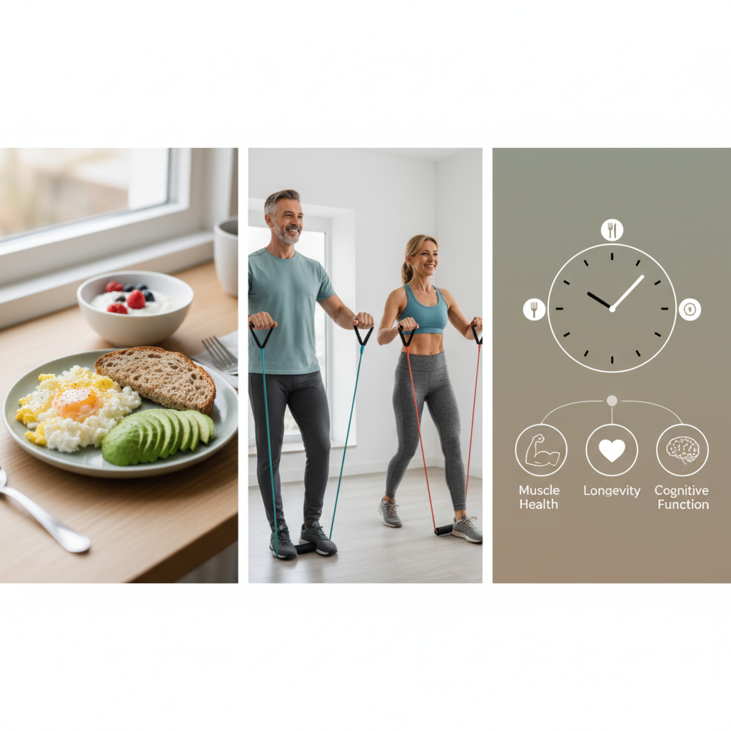 The Protein Timing Trap: Why When You Eat Matters More Than How Much (And the 3-Meal Strategy That Maximizes Muscle Health After 40)