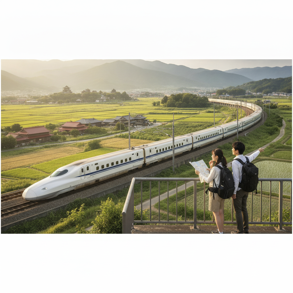 How Structuring a First-Time Japan Trip Around a Single Shinkansen Corridor Instead of a Multi-City Loop Cuts Transport Costs and Deepens Regional Understanding