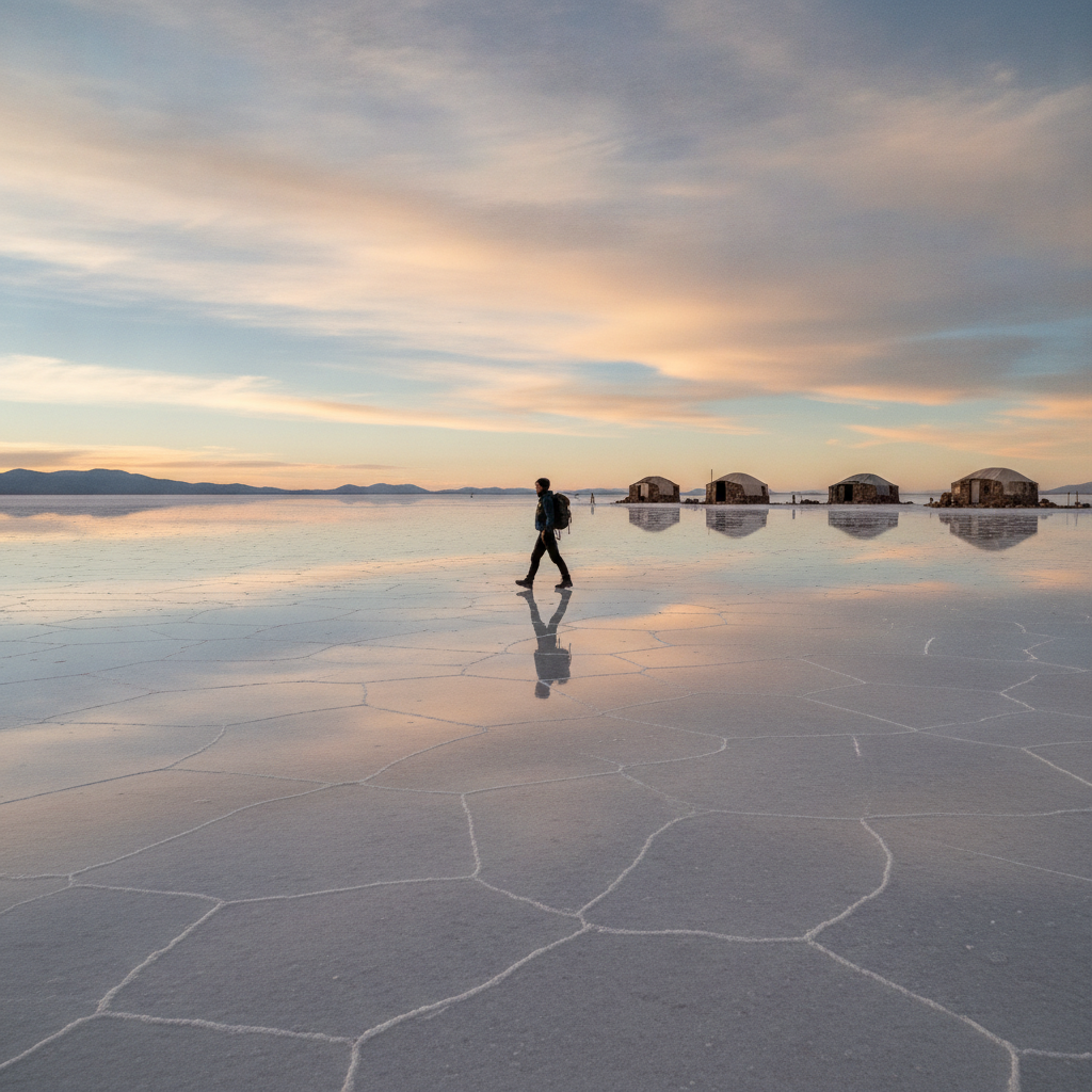 Bolivia's Uyuni Salt Flats in November Offer Mirror-Effect Reflections and Empty Desert Camps Before the High-Season Rush