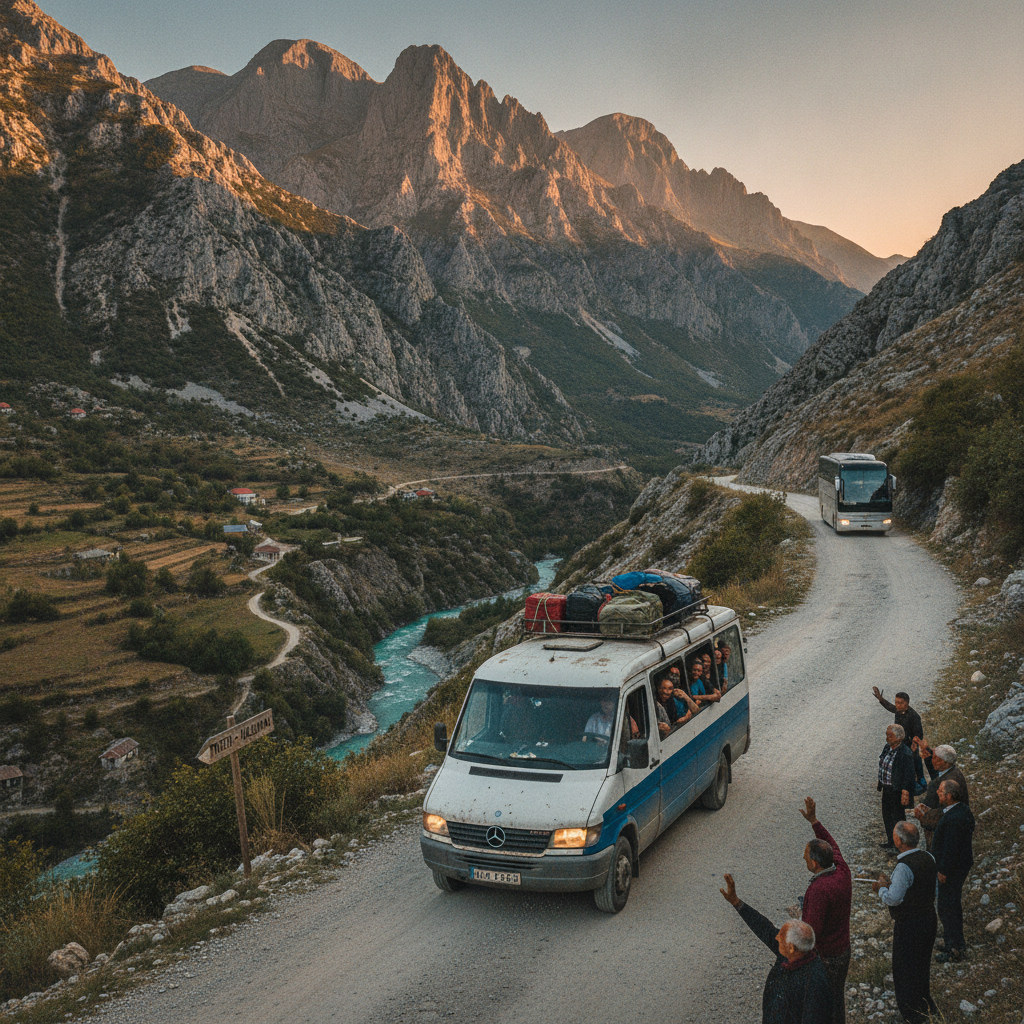 How Traveling the Albanian Alps by Furgon Instead of Organized Tour Changes What You See and What You Pay