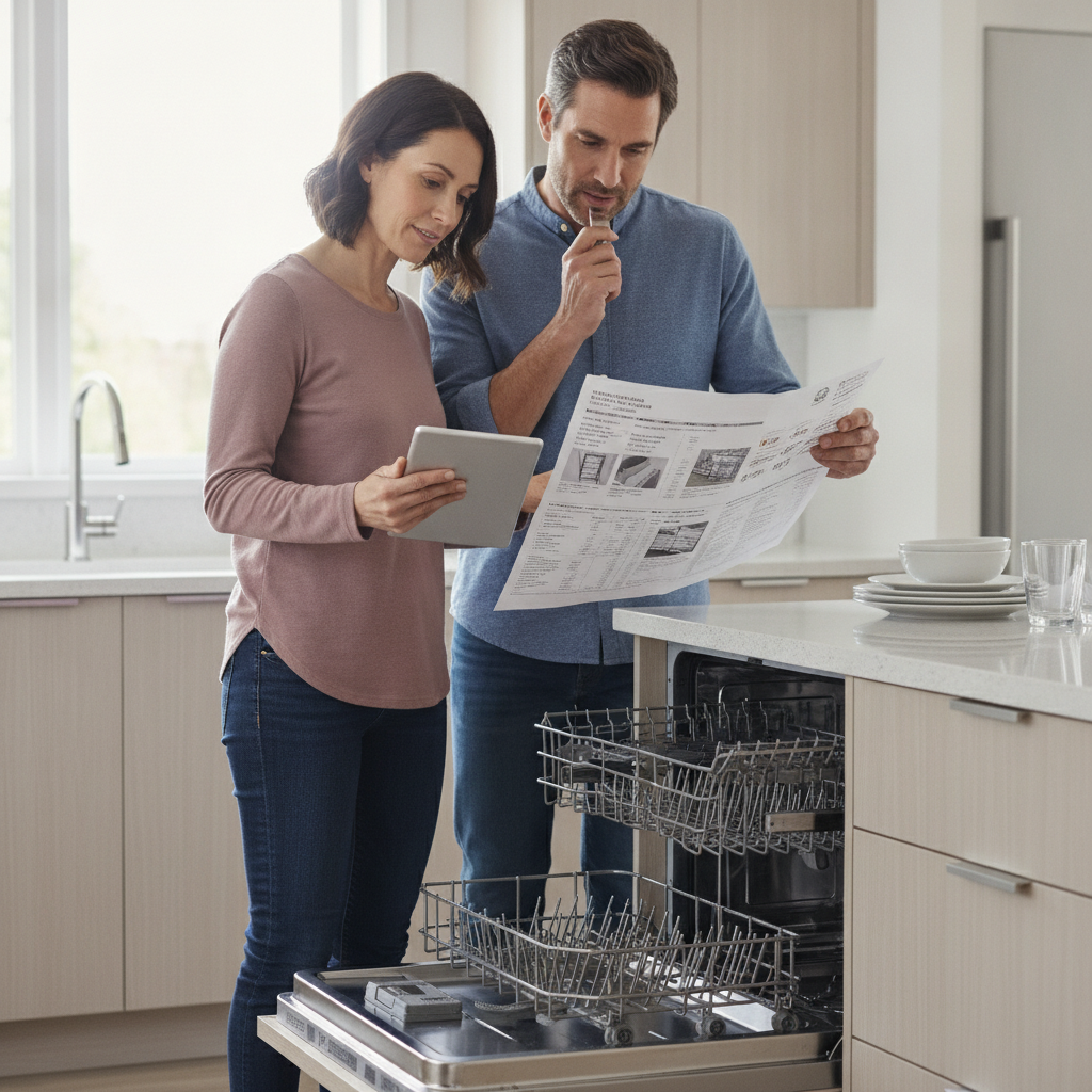 How Reading Dishwasher Cycle Count Ratings and Interior Rack Material Specs Before Buying Prevents Paying for Capacity Your Household Will Never Actually Fill