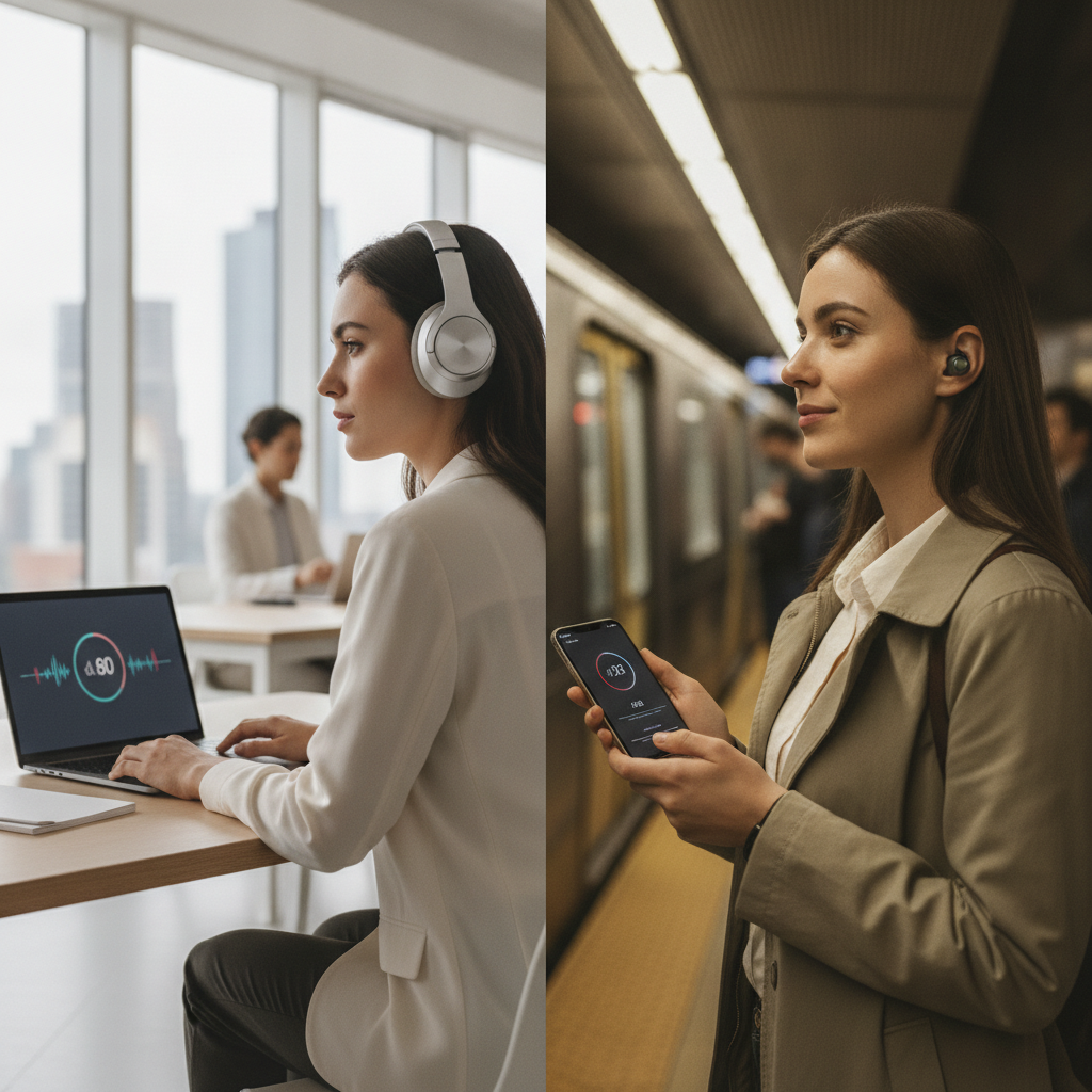 How Comparing Noise-Cancelling Headphone Attenuation Decibel Ratings Against Your Actual Use Environments Prevents Overpaying for Office-Tuned Performance in Commuter Conditions