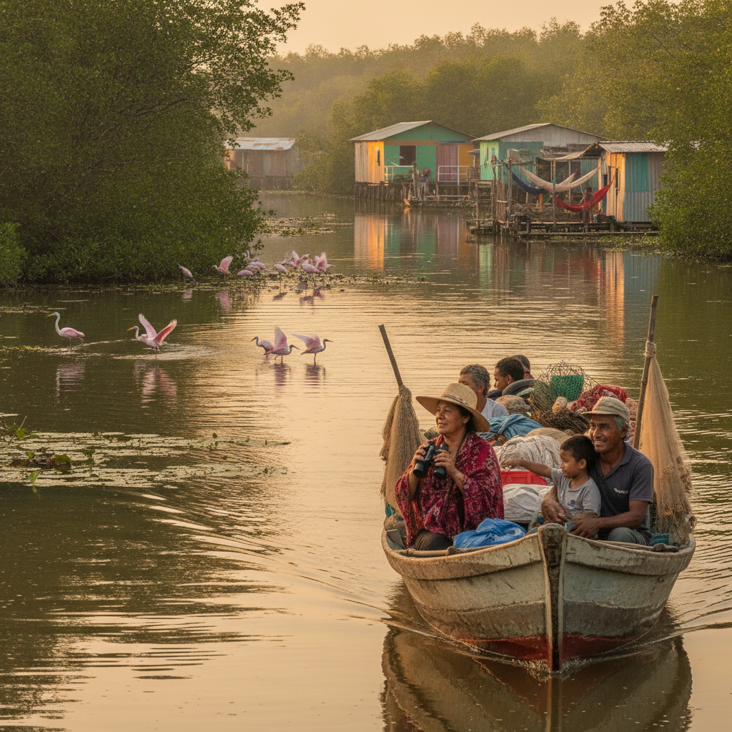 How Booking a Slow Boat Circuit Through Colombia's Ciénaga Grande Wetlands Instead of a Cartagena Resort Stay Delivers Birdlife and Village Culture at a Fraction of the Cost