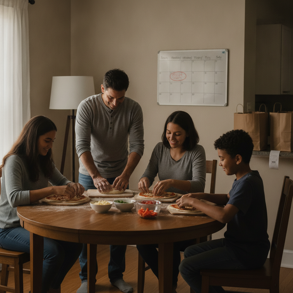 Why Anchoring One Weekly Night Around a Shared Household Ritual Quietly Reduces Friction, Spending, and Decision Fatigue