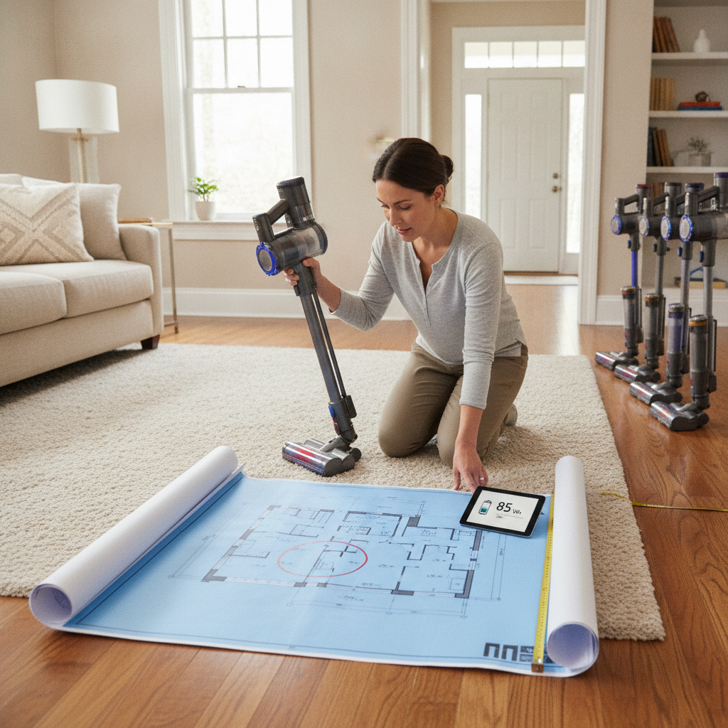How Reading Cordless Vacuum Battery Watt-Hour Ratings Against Your Actual Floor Plan Size Prevents Overpaying for Runtime Your Home Will Never Demand