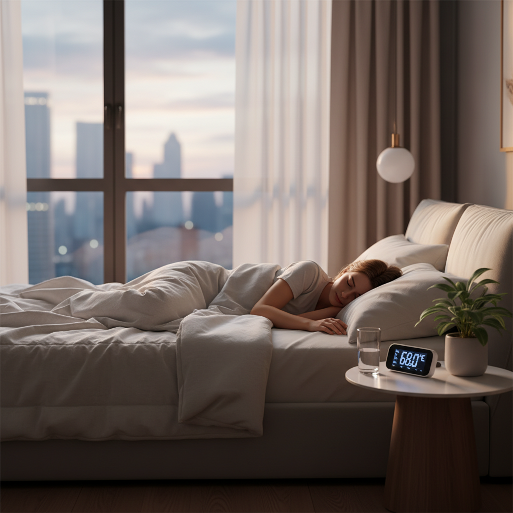 How the 90-10-90 Room Temperature Method Optimizes Sleep Quality and Morning Energy Levels