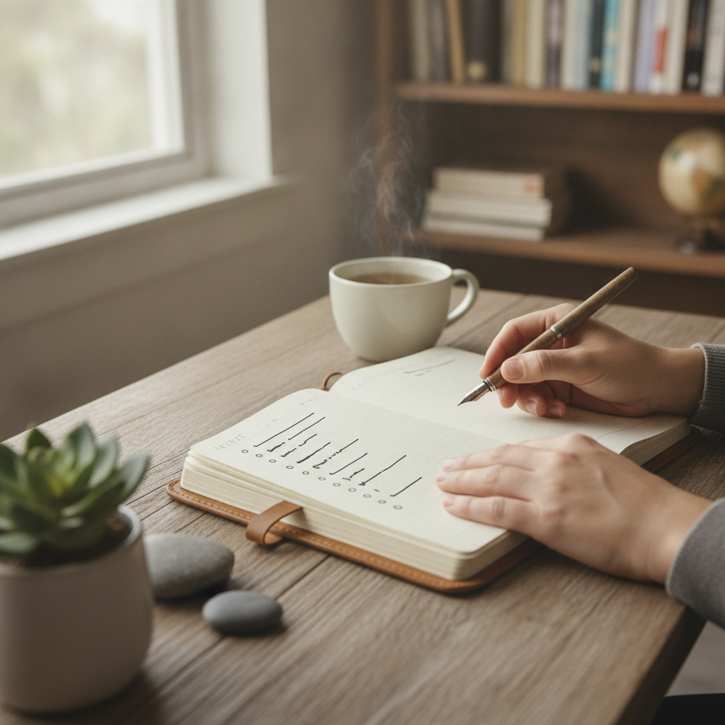 Why Keeping a Dedicated Physical Notebook for Recurring Decisions Gradually Removes Them From Active Thinking