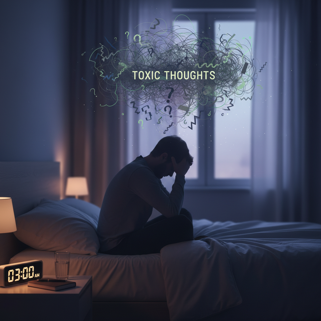 The 3 AM Brain: Why Your Thoughts Turn Toxic After Midnight and How to Break the Cycle