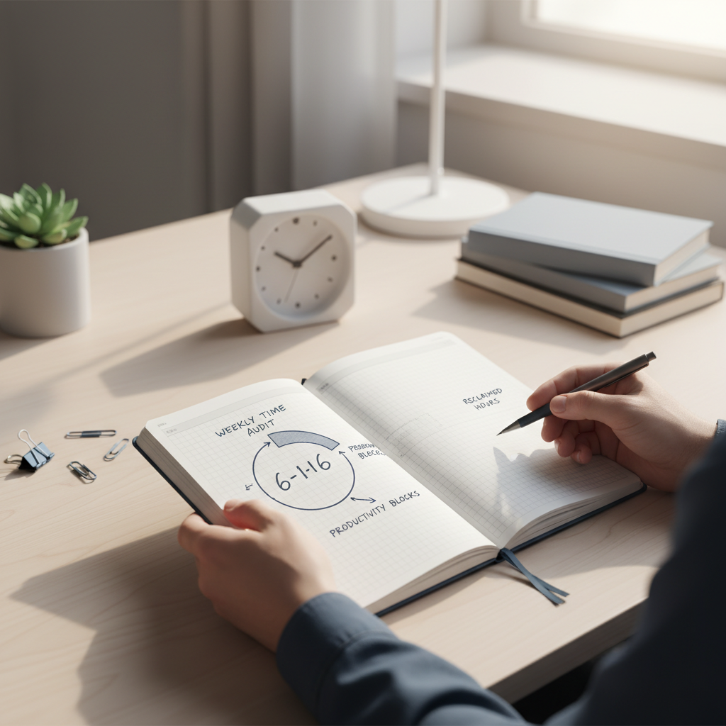 How the 6-1-6 Weekly Time Audit Method Reveals Hidden Productivity Drains and Reclaims Lost Hours