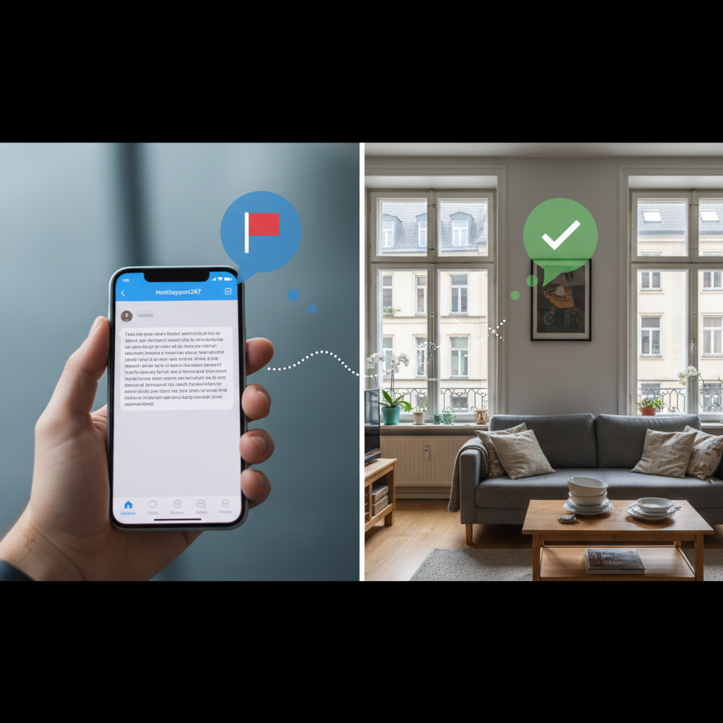 How Airbnb Host Communication Patterns Before Booking Reveal Property Quality and Guest Experience Red Flags