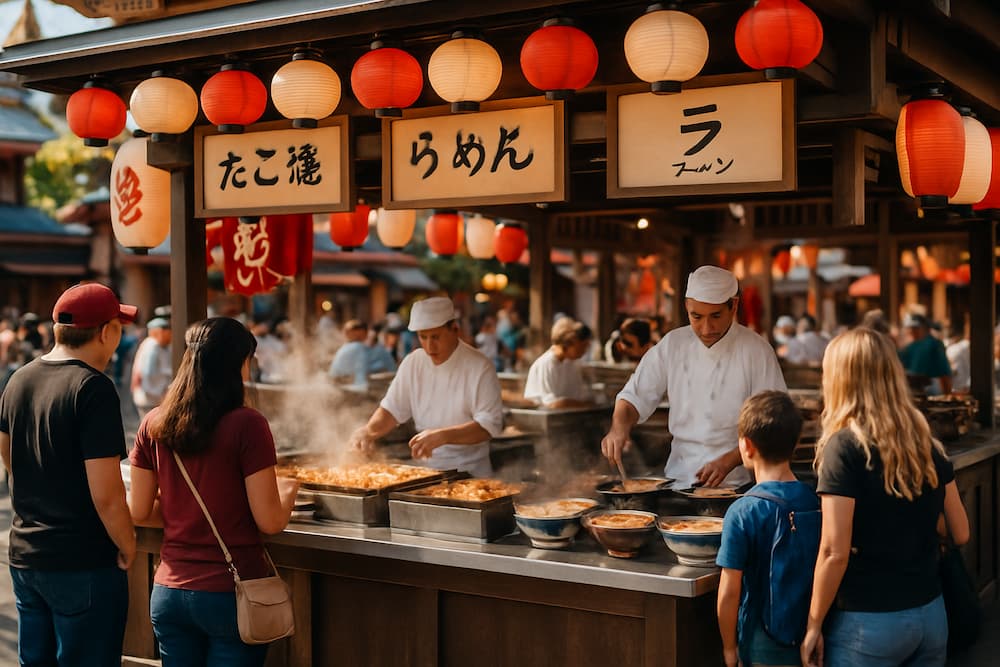 Theme Parks for Food Lovers: Where to Find the Best Global Park Cuisine”